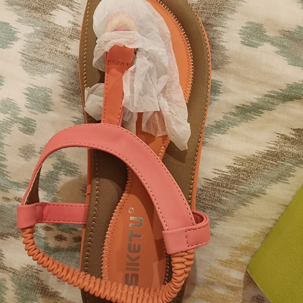 Siketu Women's T Strap Sandals